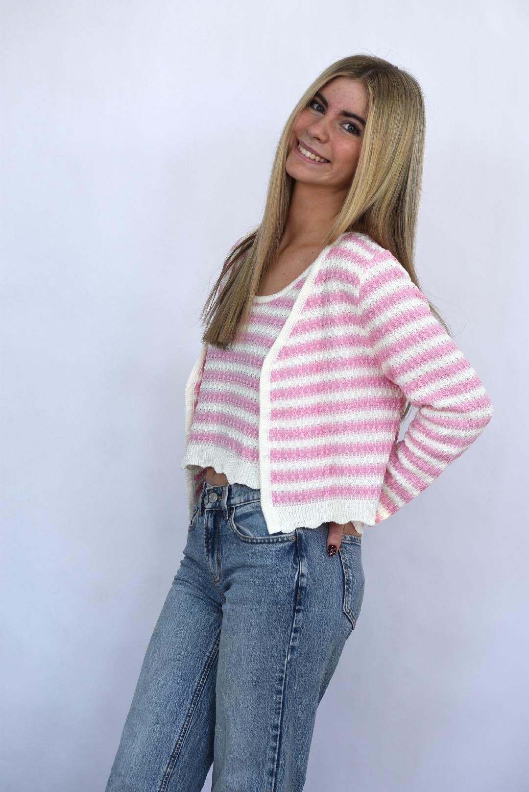 Coastal Crush Cardigan Set